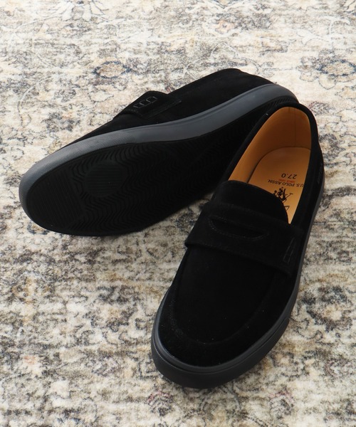 U.S. POLO ASSN.（ユーエスポロアッスン） デッキシューズ フェイク