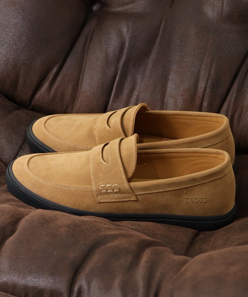U.S. POLO ASSN.（ユーエスポロアッスン） デッキシューズ フェイク