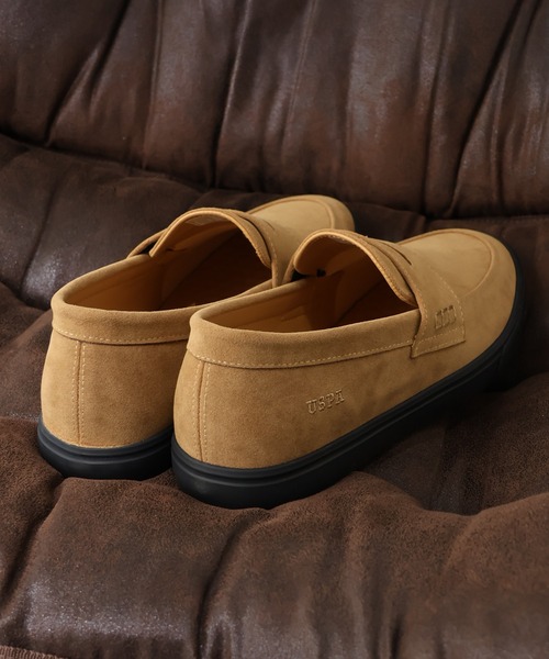 POLO COUNTRY 3EYE スウェード デッキシューズ US9 U.S. POLO ASSN.（ユーエスポロアッスン） デッキシューズ フェイク