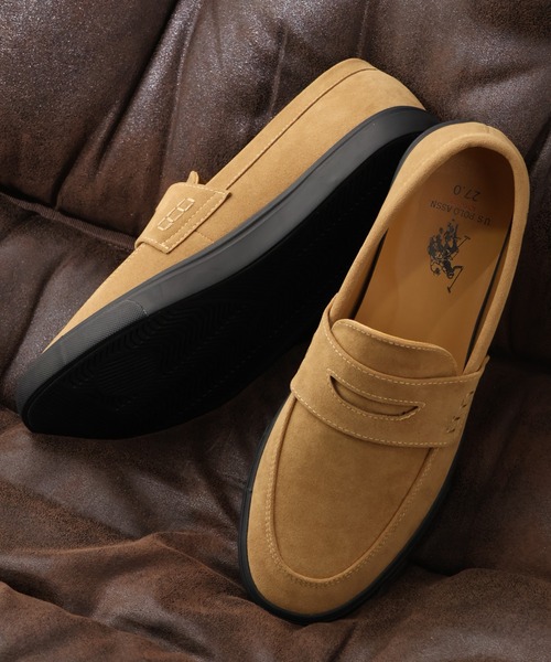 U.S. POLO ASSN.（ユーエスポロアッスン） デッキシューズ フェイク