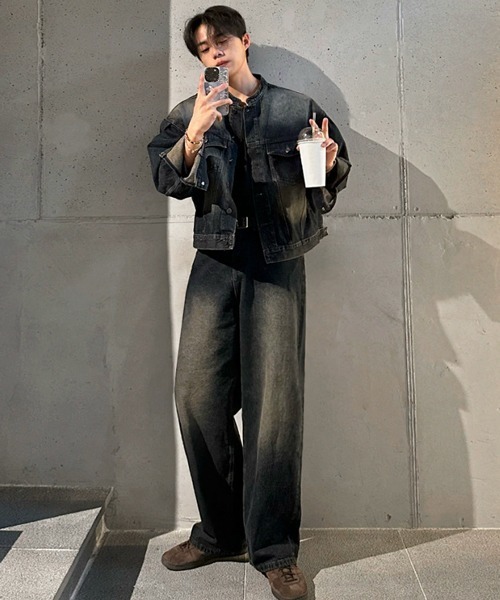 NOWLE（ノウル） デニムジャケット gジャン 「NOWLE」ヴィンテージ