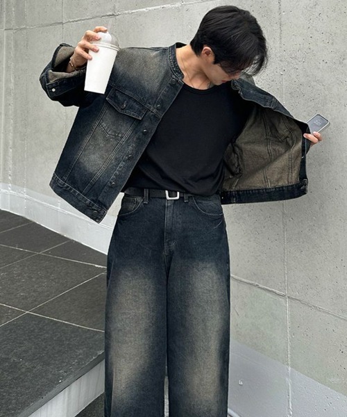 NOWLE（ノウル） デニムジャケット gジャン 「NOWLE」ヴィンテージ