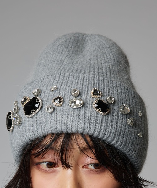 Narcissus（ナルシス） ニット帽 ニットキャップ ビジュービーニー