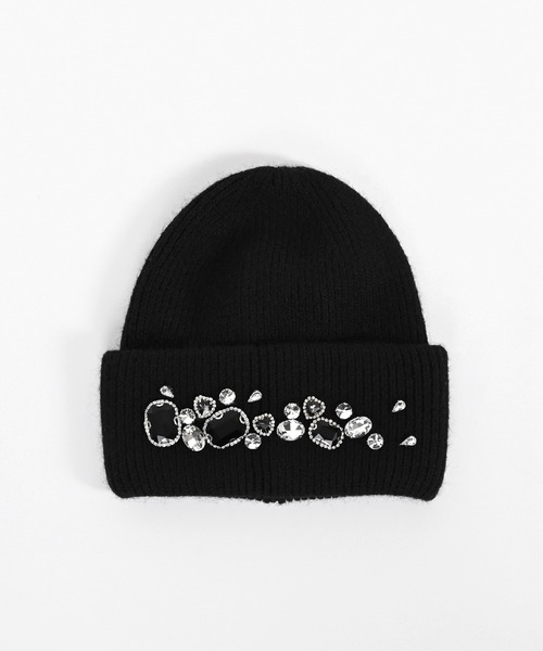 KNOSIS ビーニー　ニットキャップ　新品未使用 日産オンラインショップ：ニットキャップ ブラック