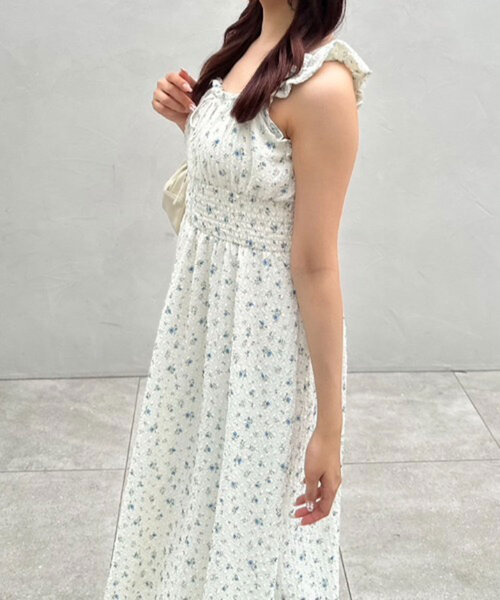 OLIVE des OLIVE（オリーブデオリーブ） ノースリーブワンピース SMALL