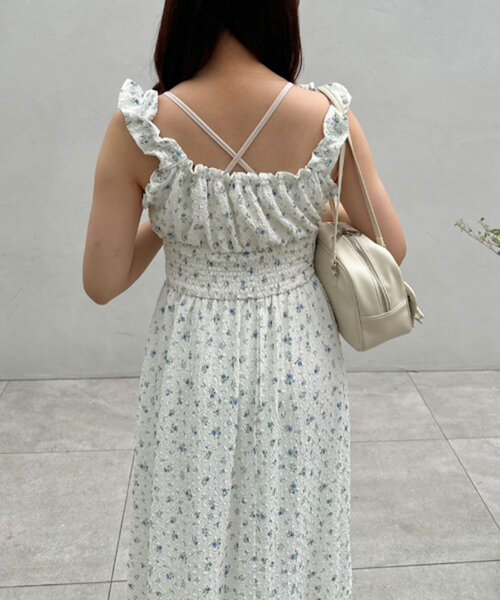 OLIVE des OLIVE（オリーブデオリーブ） ノースリーブワンピース SMALL