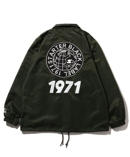 「STARTER BLACK LABEL」 ナイロンブルゾン L ブラック メンズ_画像2