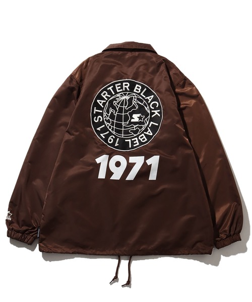 「STARTER BLACK LABEL」 ナイロンブルゾン L ブラック メンズ_画像4