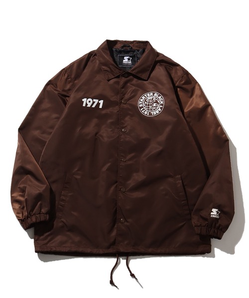 「STARTER BLACK LABEL」 ナイロンブルゾン L ブラック メンズ_画像5