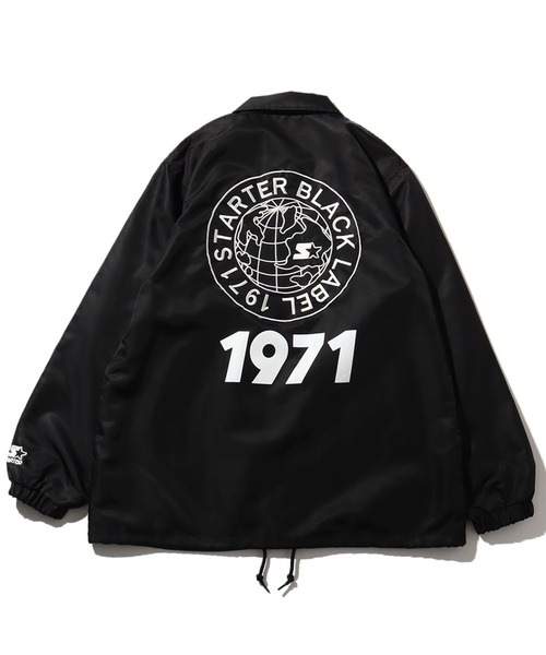 「STARTER BLACK LABEL」 ナイロンブルゾン L ブラック メンズ_画像6