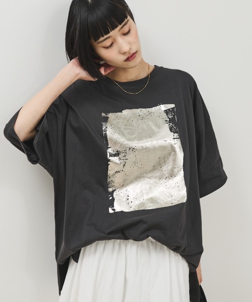 「Shelly island」 半袖Tシャツ FREE ホワイト レディース_画像2