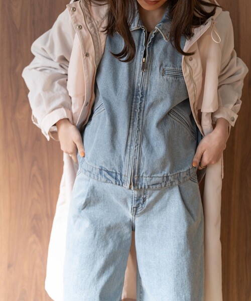 FREAK'S STORE（フリークスストア） デニムジャケット フリ- ブルー