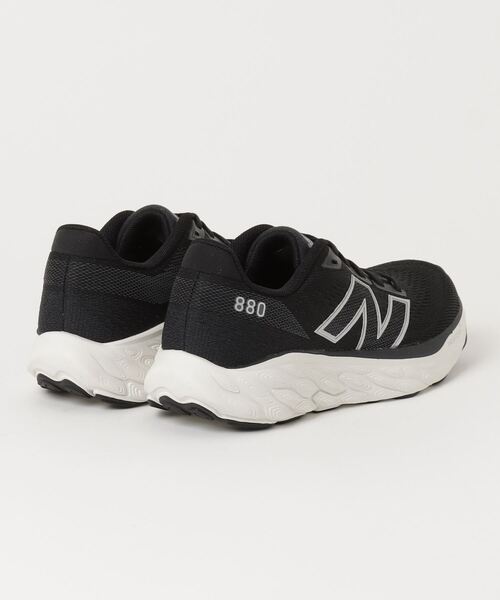 「New Balance」 ローカットスニーカー 24.0cm ブラック レディース_画像2