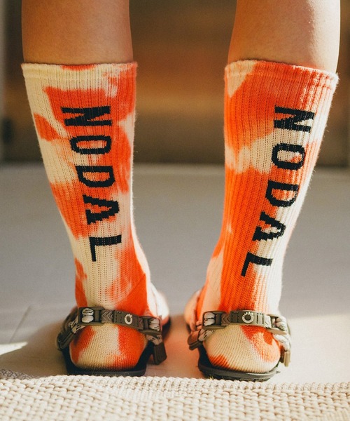 C.E.L.STORE（セルストア） 靴下 NODAL/ノーダル TIE DYE LOGO SOCKS