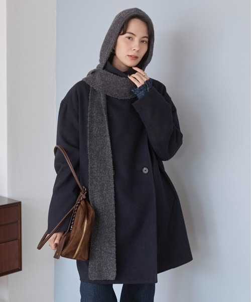 【ENZO BLUES】エンゾーブルース バラクラバ ニット マフラー MUSINSA公式 | MUSINSA STANDARD WOMAN ウィメンズマフラー バラクラバ