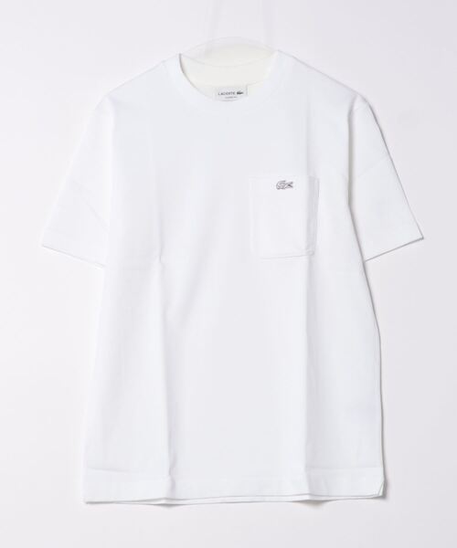 「LACOSTE」 半袖Tシャツ 3 ネイビー メンズ_画像2