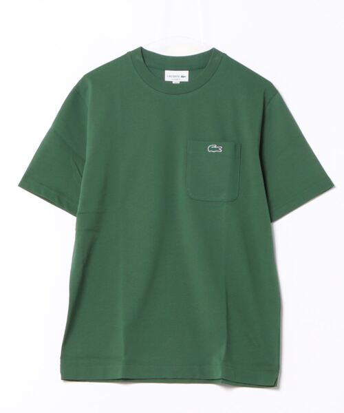 「LACOSTE」 半袖Tシャツ 3 ネイビー メンズ_画像3