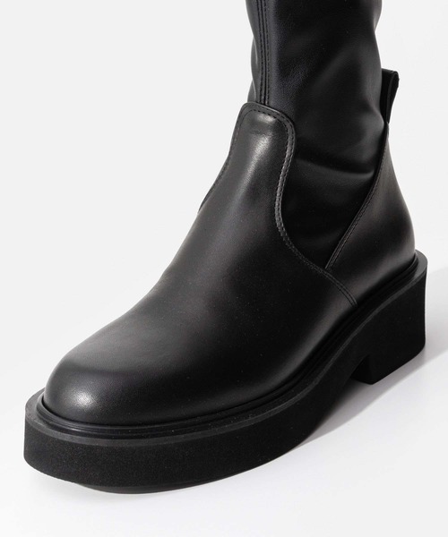 FABIO RUSCONI（ファビオルスコーニ） ブーツ MQN 2606 VITTELLO/SAUDI