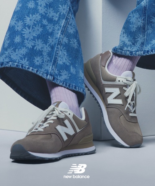 「New Balance」 ローカットスニーカー 27.5cm ネイビー レディース_画像8