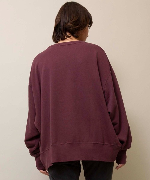 「Johnbull」 スウェットカットソー FREE グリーン レディース_画像6