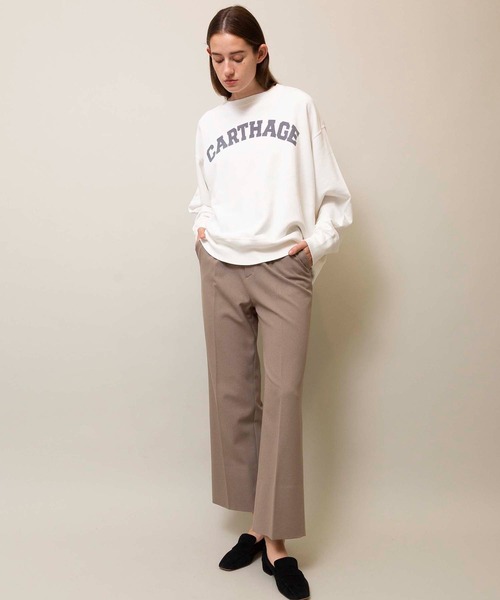 「Johnbull」 スウェットカットソー FREE グリーン レディース_画像8