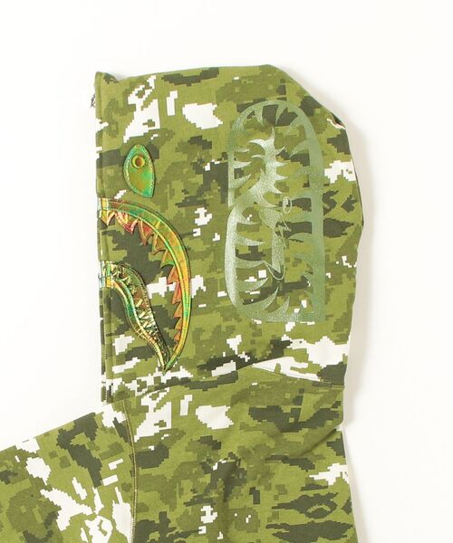 早い者勝ち A Bathing Ape カモフラージュパーカー M A BATHING APE（アベイシングエイプ） パーカー MULTI PIXEL CAMO