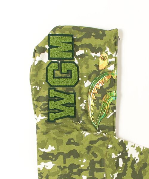 A BATHING APE カモフラージュパーカー Sサイズ 9/27 購入 A BATHING APE（アベイシングエイプ） パーカー MEGA ABC CAMO DOUBLE