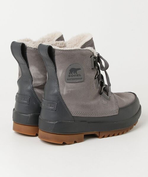 SOREL」 ムートンブーツ 24cm グレー レディース SOREL グレイシー 