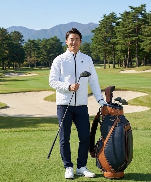 FILA GOLF ブルゾン アウター 「FILA GOLF:フィラゴルフ」中綿ブルゾン