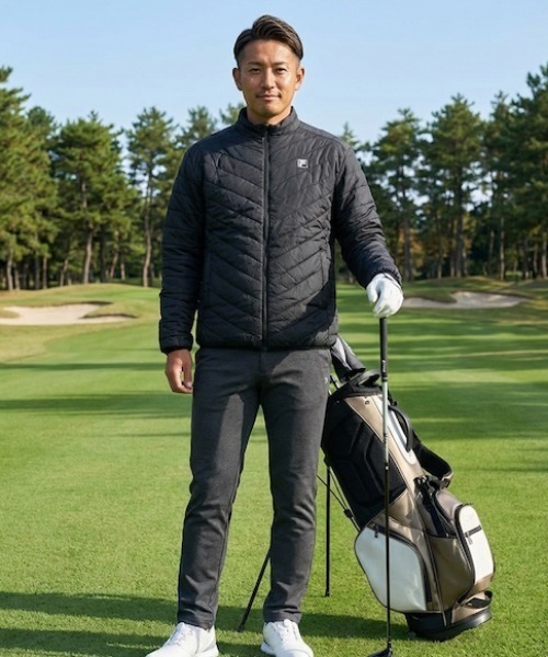 FILA GOLF ブルゾン アウター 「FILA GOLF:フィラゴルフ」中綿ブルゾン