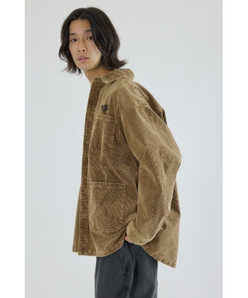 【NEW】ロデオクラウンズ ワイドボウル（RODEO CROWNS WIDE BOWL）/ケミカルコーデュロイジャケット RODEO CROWNS WIDE BOWL（ロデオクラウンズワイドボウル） コート