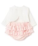 ベビー服 ロンパース ベストつきロンパース+フ...の詳細画像1