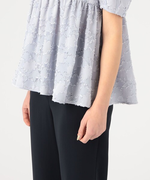 Ballsey 半袖トップス 36サイズ Ballsey（ボールジィ） 半袖ブラウス 36 ライトブルー レディース