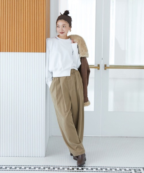 BAYFLOW（ベイフロー） トレーナー スウェット 「知久友里恵さんコラボ