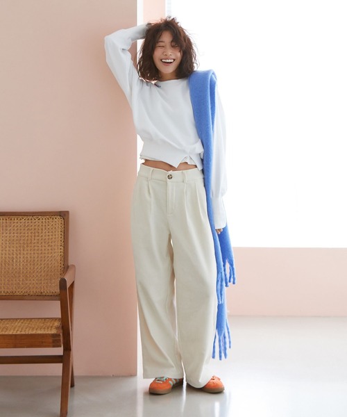 BAYFLOW（ベイフロー） トレーナー スウェット 「知久友里恵さんコラボ