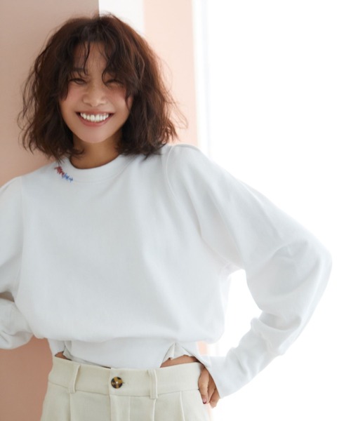 BAYFLOW（ベイフロー） トレーナー スウェット 「知久友里恵さんコラボ