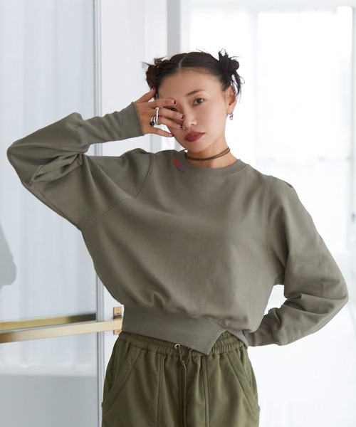 BAYFLOW（ベイフロー） トレーナー スウェット 「知久友里恵さんコラボ
