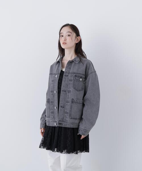 namnam*【tageechita】 新品未使用 ブルゾン S グレー N.Natural Beauty Basic（エヌ ナチュラルビューティーベーシック
