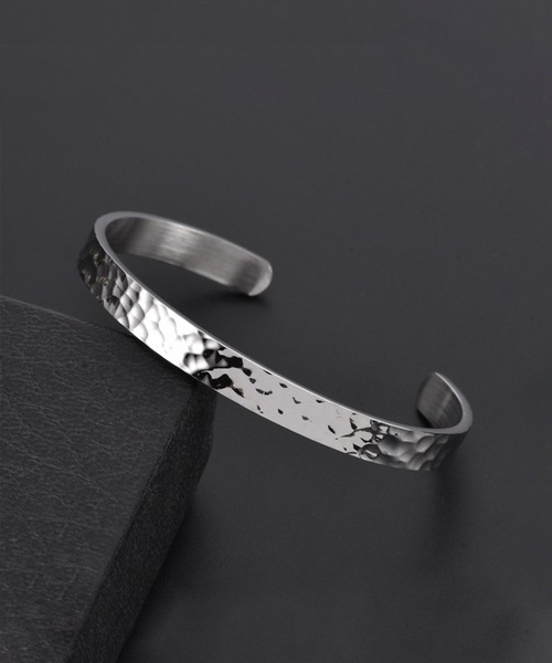 SBG by 7JEWELRY アレルギー対応 バングル SBG ハンマートーンバングル