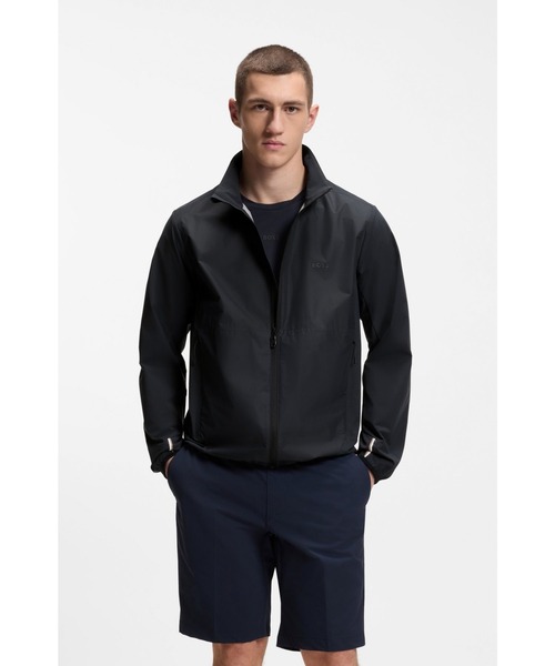 BOSS ブラック ナイロンジャケット BOSS（HUGO BOSS） ナイロンジャケット はっ水ジャケット 4WAY