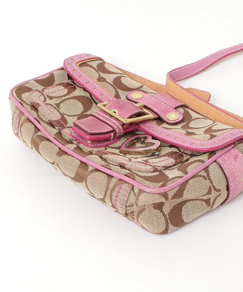 COACH（コーチ） ショルダーバッグ - ピンク レディース : ZOZOTOWN