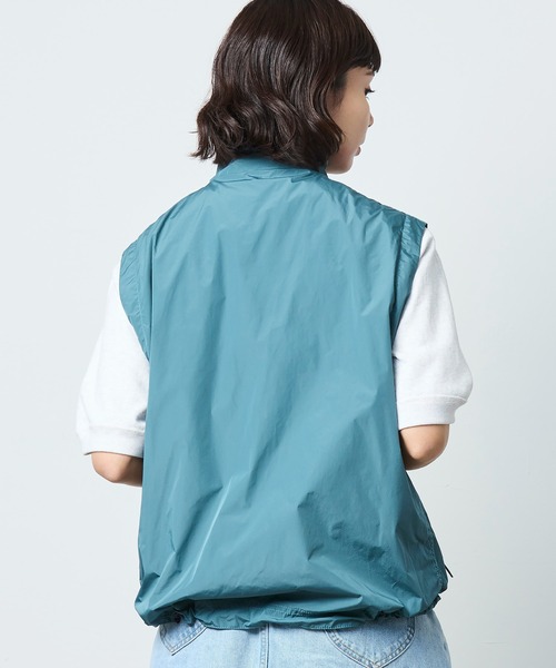 【ヴィンテージ】 水色 ノースリーブベスト L L.L.Bean（エルエルビーン） ベスト ジレ 「JAPAN EDITION