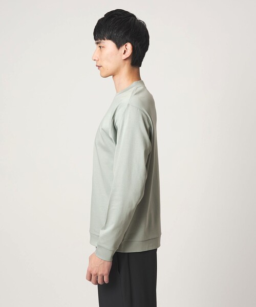 tシャツ L/A ポンチ ビズ クルーネック カットソー -抗菌- メンズの画像