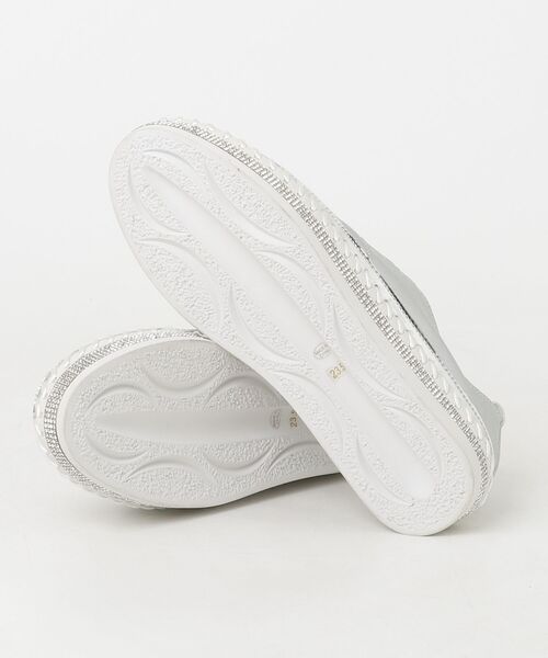 「artemis by DIANA」 スリッポン 23.5cm シルバー レディース_画像3