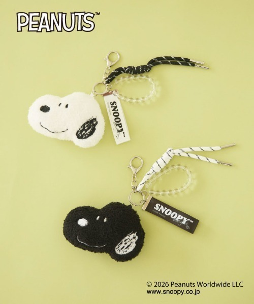 SNOOPY（スヌーピー） キーホルダー SNOOPYコラボチャーム