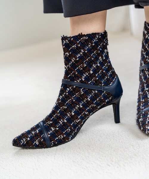 「Launa lea」 ショートブーツ 23.0cm ブラック レディース_画像5