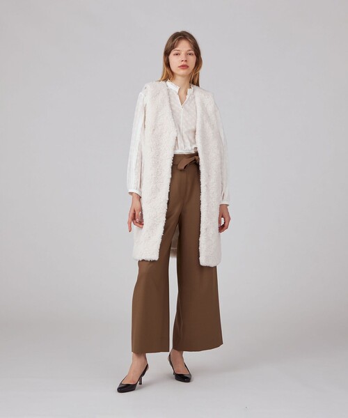 Ballsey グレー ベスト 36 Ballsey（ボールジィ） ベスト 36 グレー レディース : ZOZOTOWN Yahoo