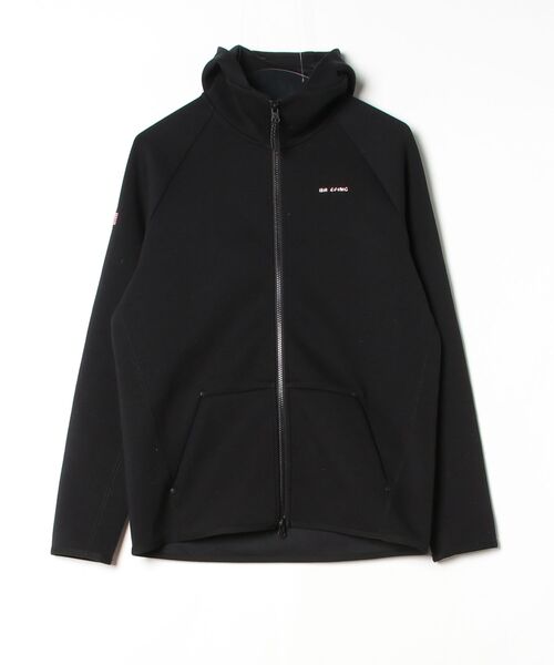 美品　BRIEFING フルジップアップ パーカー　黒 BRIEFING（ブリーフィング） ジップアップパーカー M ブラック メンズ