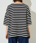 tシャツ 半袖 限定展開 ボートネック バスク...の詳細画像5