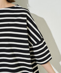 tシャツ 半袖 限定展開 ボートネック バスク...の詳細画像3